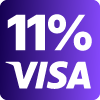 Black friday VISA SD 11%
